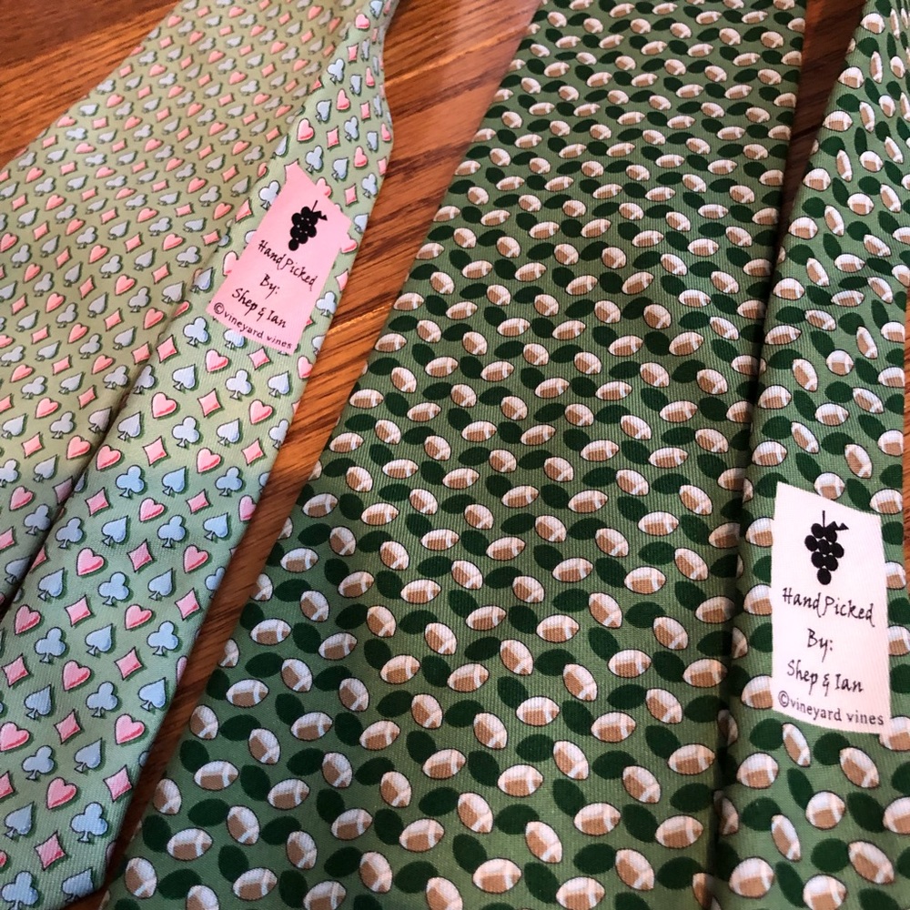 Two Vineyard Vines ties